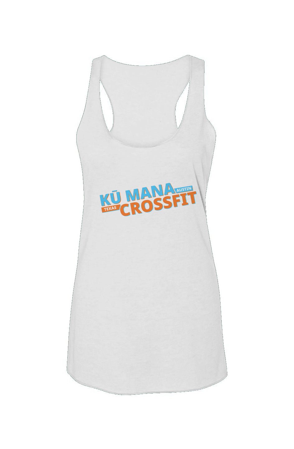 Kū Mana Blue & Orange Racerback