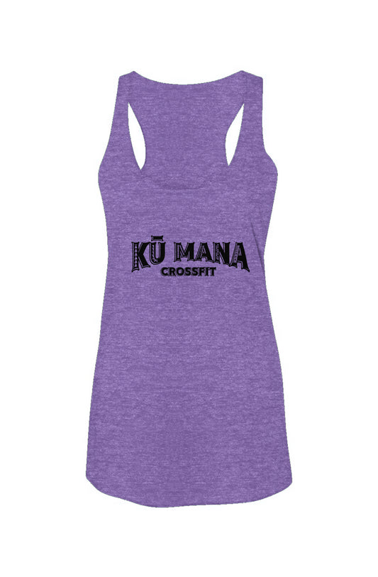 Kū Mana Tribal Racerback Black Edition