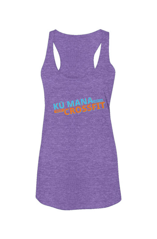 Kū Mana Blue & Orange Racerback